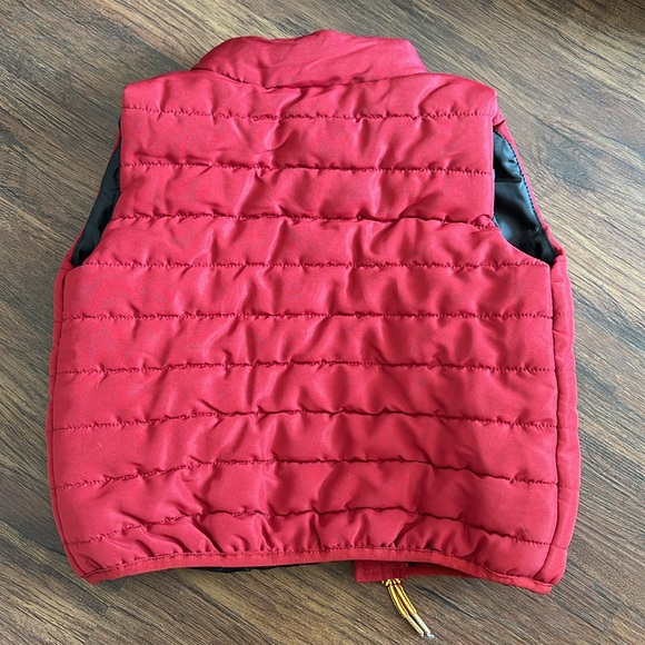 Timberland 18 month burgundy puffer vest - Picture 5 of 6